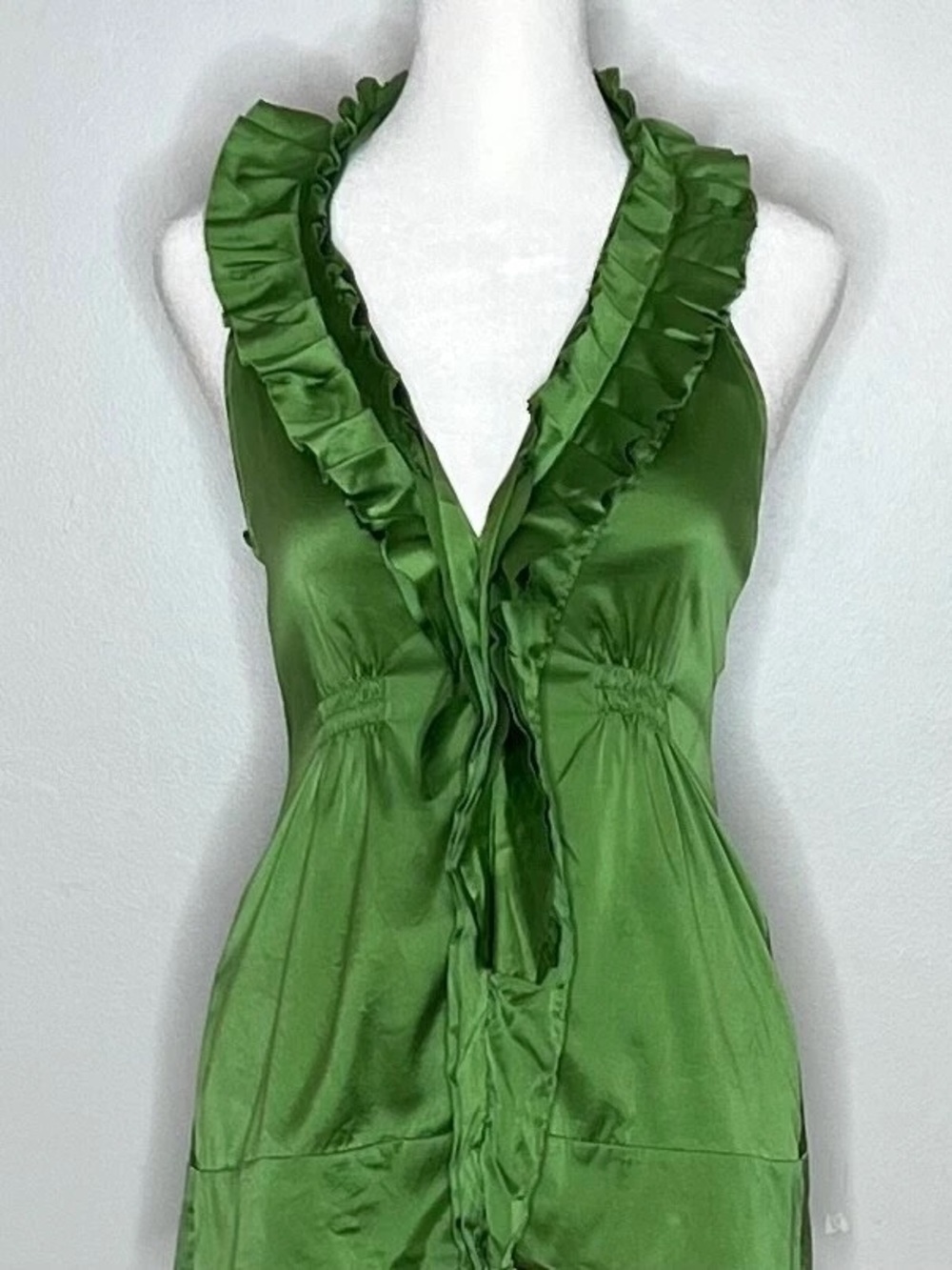 Y2K ruffled top